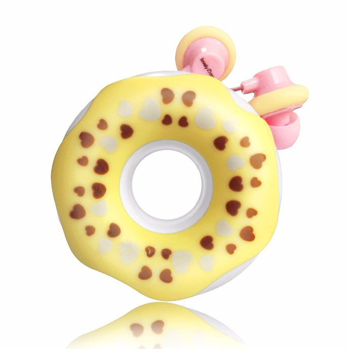 Cute Donut Wired Headphone Children Girl