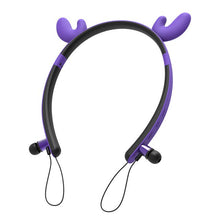 Load image into Gallery viewer, New Bluetooth Headphones Cartoon Cat Ear Design Girl Magnetic
